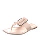 Roger Vivier Leather Slides