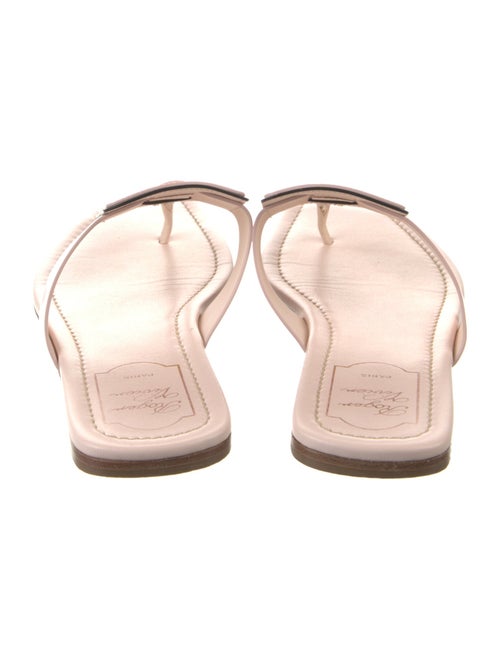 Roger Vivier Leather Slides