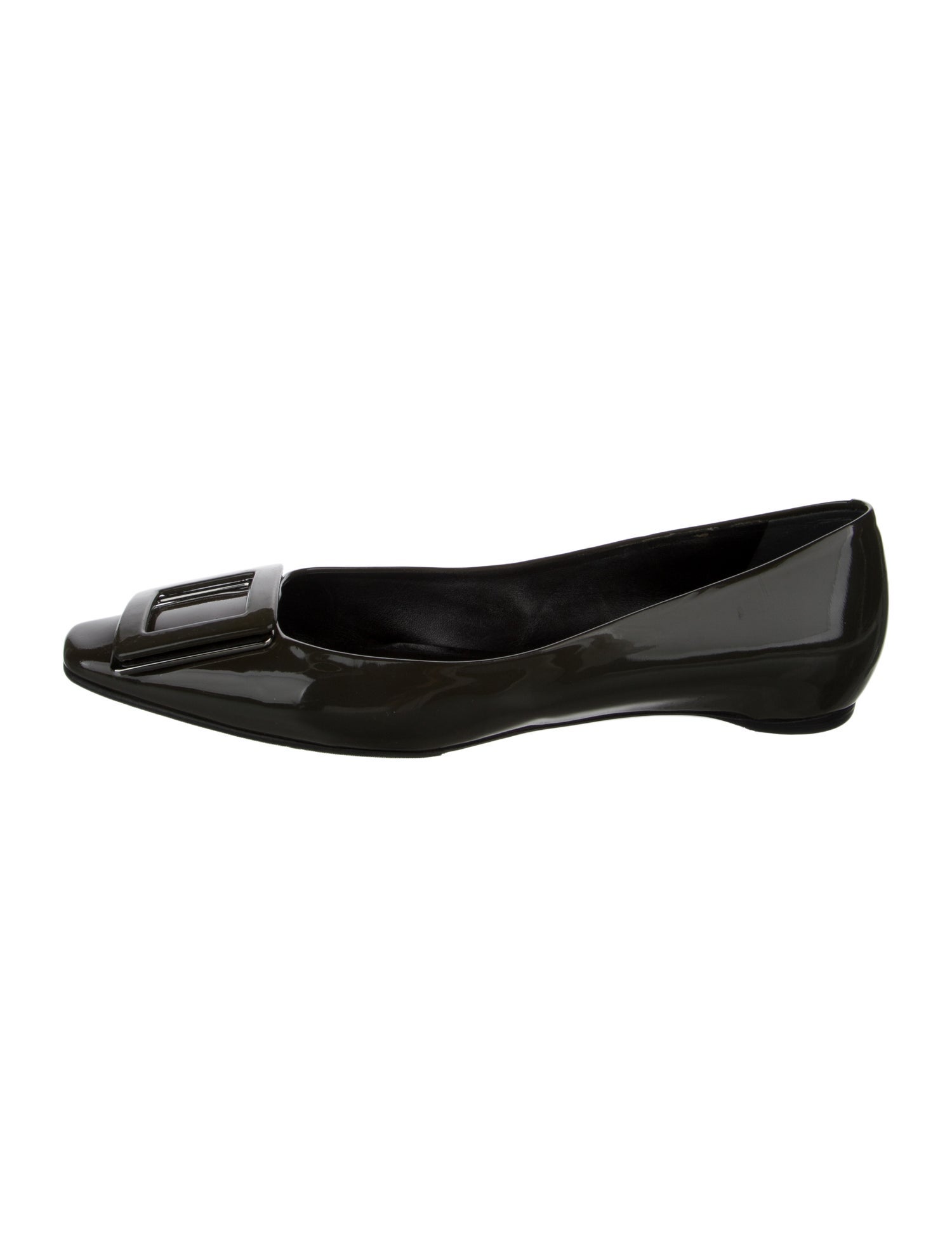 Roger Vivier Patent Leather Flats