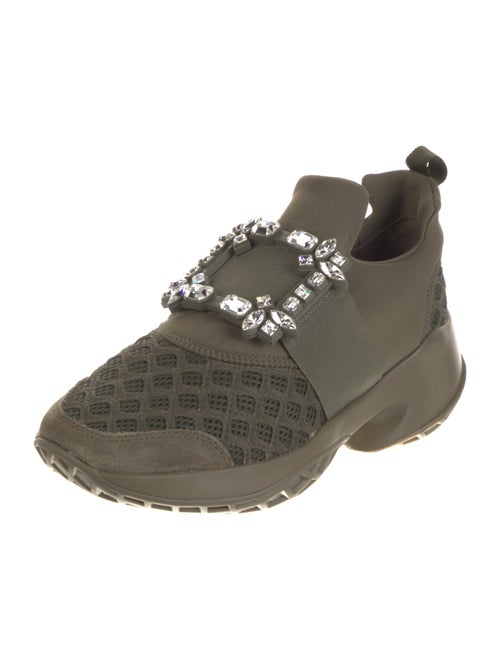 Roger Vivier Mesh Mesh Accents Athletic Sneakers