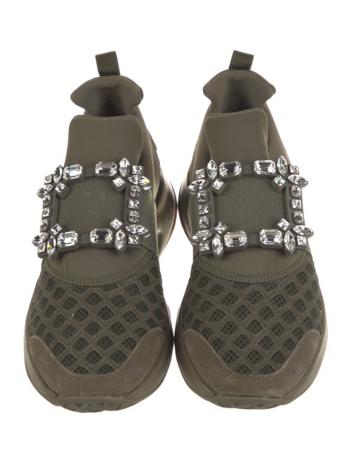 Roger Vivier Mesh Mesh Accents Athletic Sneakers