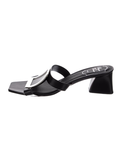 Roger Vivier Leather Slides