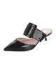 Roger Vivier Patent Leather Mules