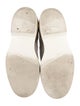 Roger Vivier Suede Crystal Embellishments Loafers