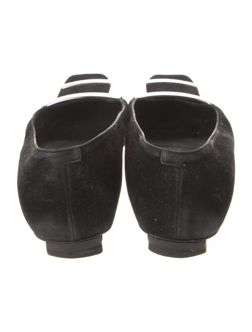 Roger Vivier Suede Flats