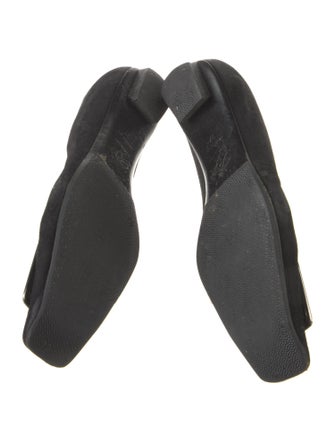 Roger Vivier Suede Flats
