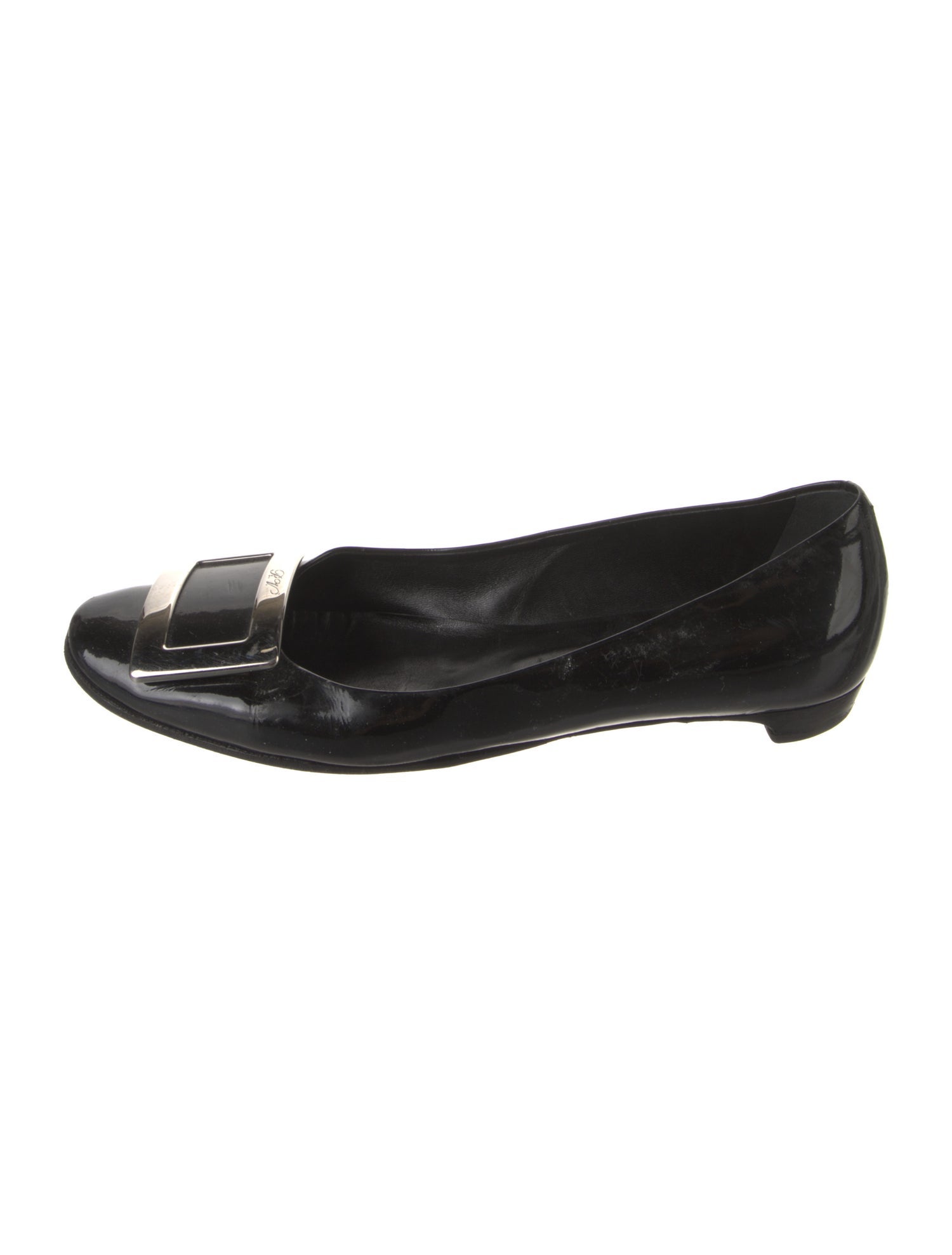 Roger Vivier Patent Leather Flats