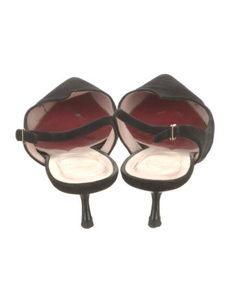 Roger Vivier Suede Slingback Pumps