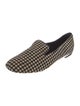 Roger Vivier Ponyhair Houndstooth Print Loafers