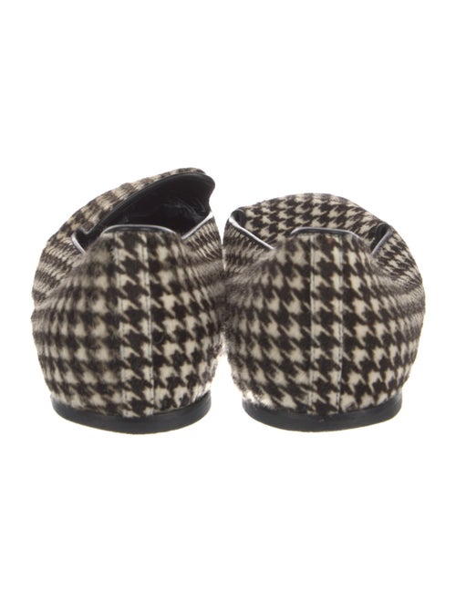 Roger Vivier Ponyhair Houndstooth Print Loafers