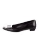 Roger Vivier Leather Flats