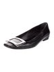 Roger Vivier Leather Flats