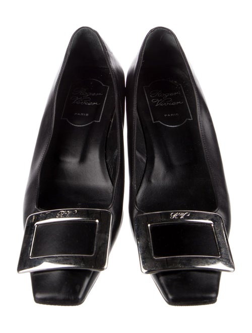 Roger Vivier Leather Flats