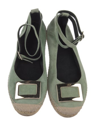Roger Vivier Suede Espadrilles