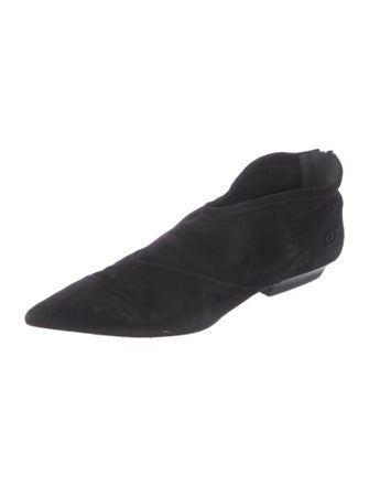 Roger Vivier Suede Flats