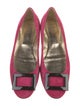 Roger Vivier Suede Ballet Flats