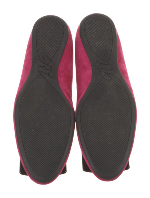 Roger Vivier Suede Ballet Flats