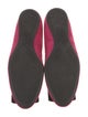Roger Vivier Suede Ballet Flats