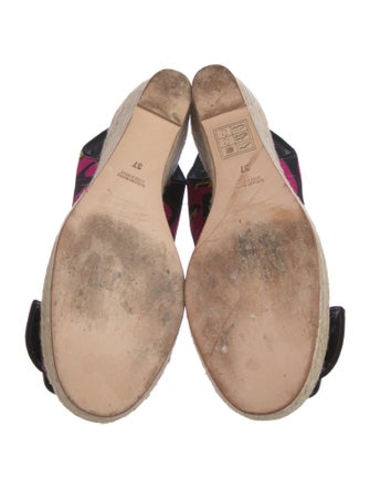 Roger Vivier Printed Slingback Sandals