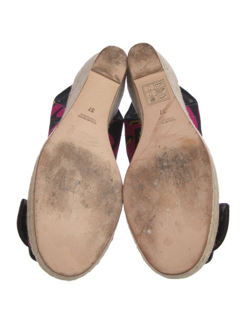 Roger Vivier Printed Slingback Sandals