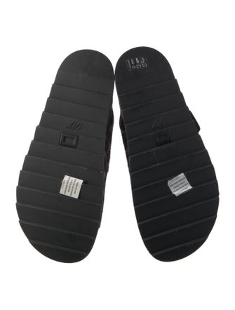 Roger Vivier Ponyhair Animal Print Slides