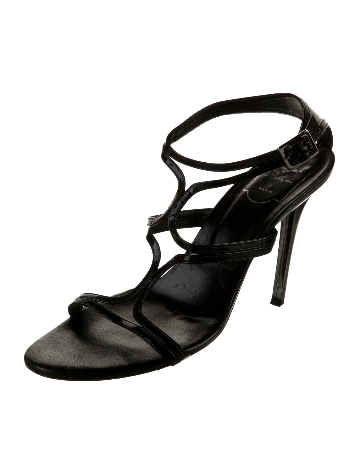 Roger Vivier Patent Leather Sandals