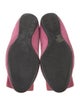 Roger Vivier Signature Logo Suede Ballet Flats