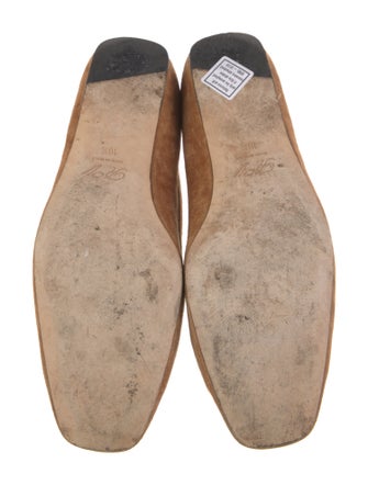 Roger Vivier Suede Ballet Flats