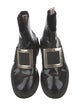Roger Vivier Patent Leather Chelsea Boots