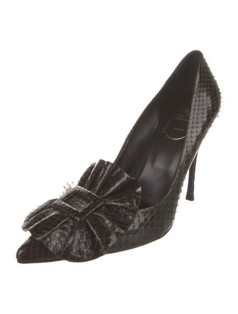 Roger Vivier Python Pumps
