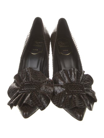Roger Vivier Python Pumps