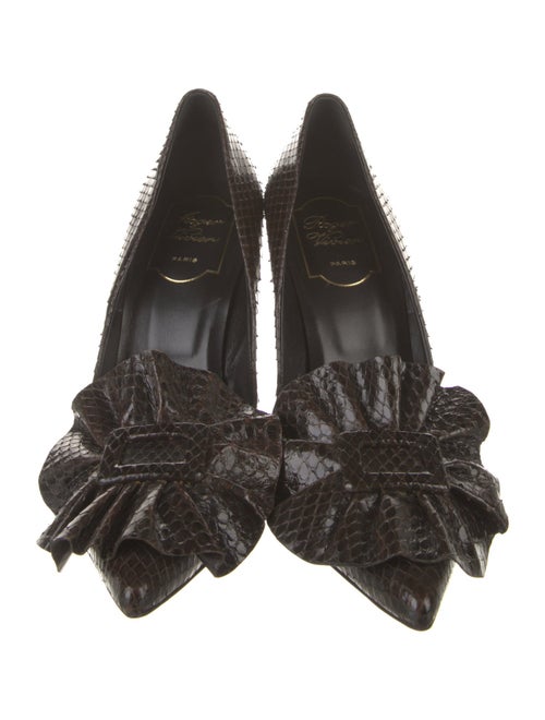 Roger Vivier Python Pumps