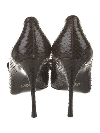 Roger Vivier Python Pumps