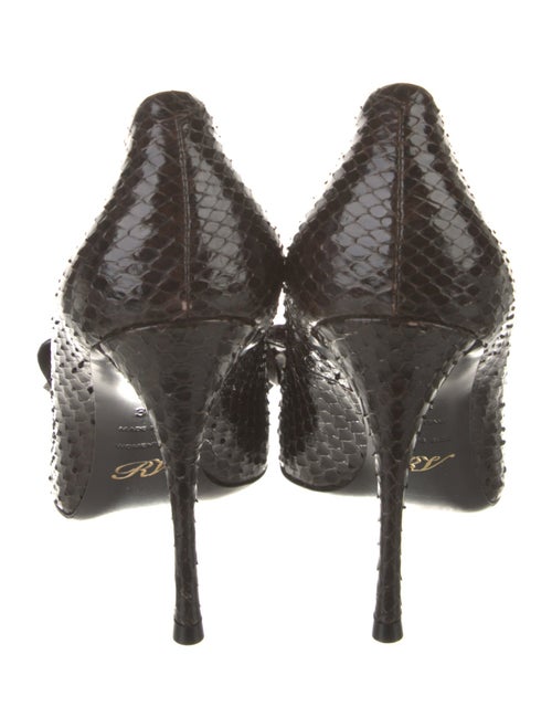 Roger Vivier Python Pumps