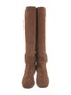 Roger Vivier Suede Riding Boots