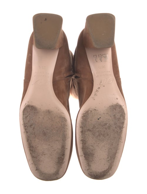 Roger Vivier Suede Riding Boots