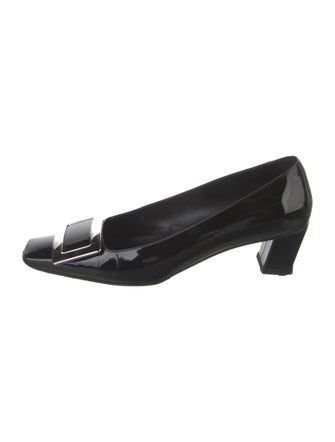Roger Vivier Patent Leather Flats