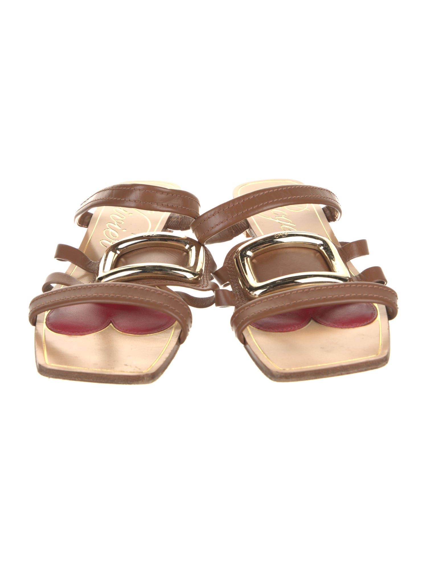 Roger Vivier Leather Sandals