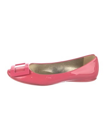 Roger Vivier Flats Patent Leather Ballet IT 35.5 | 5.5