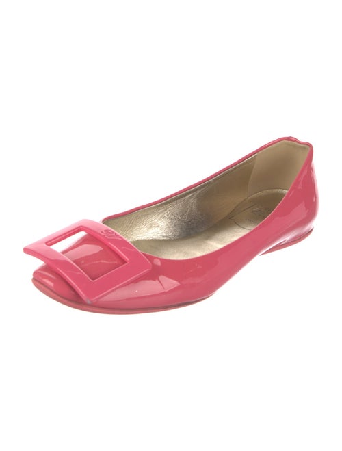 Roger Vivier Patent Leather Ballet Flats