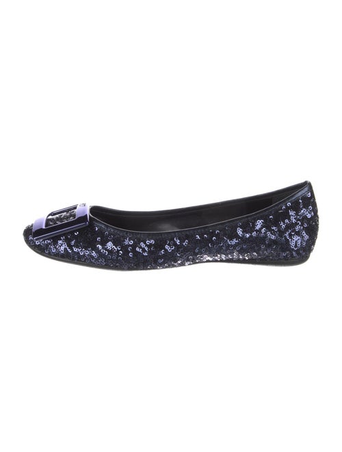 Roger Vivier Sequins Sequin Embellishments Ballet Flats