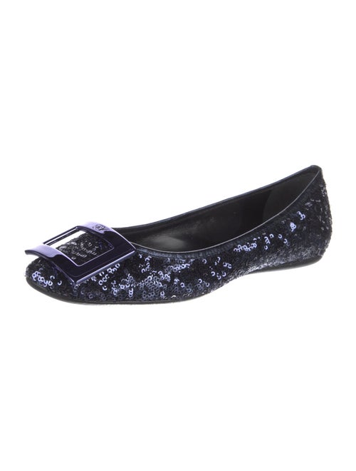 Roger Vivier Sequins Sequin Embellishments Ballet Flats