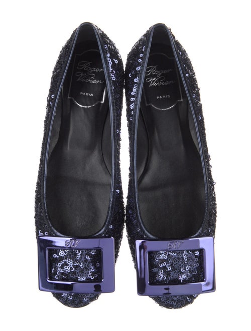 Roger Vivier Sequins Sequin Embellishments Ballet Flats
