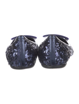 Roger Vivier Sequins Sequin Embellishments Ballet Flats
