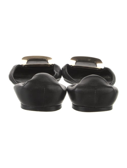 Roger Vivier Leather D'Orsay Flats