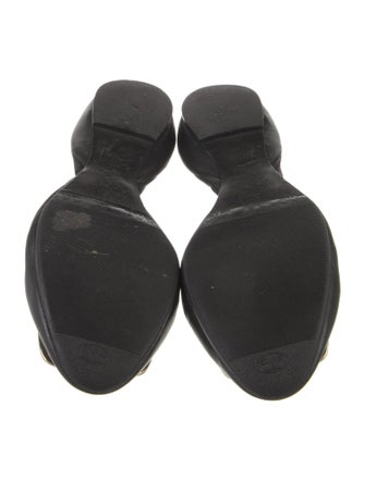 Roger Vivier Leather D'Orsay Flats