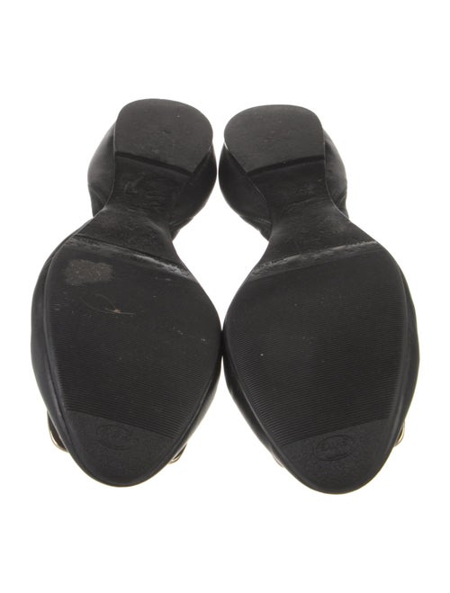 Roger Vivier Leather D'Orsay Flats