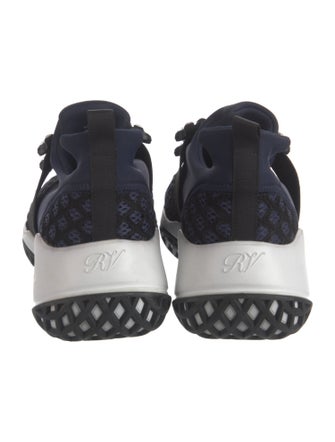 Roger Vivier Mesh Crystal Embellishments Sneakers