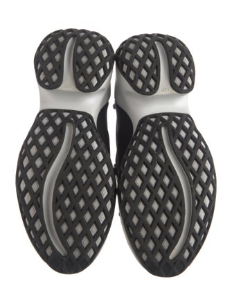 Roger Vivier Mesh Crystal Embellishments Sneakers