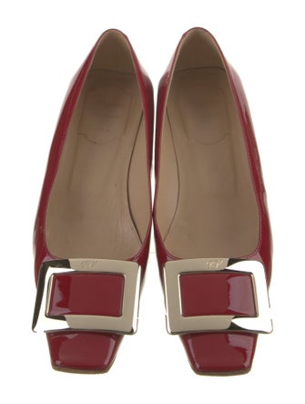 Roger Vivier Patent Leather Ballet Flats